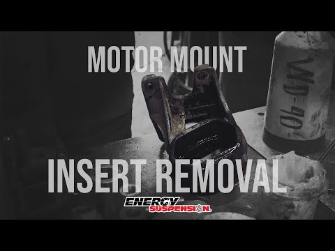 Energy Suspension: MOTOR MOUNT INSERT REMOVAL & REPLACEMENT [RAM]