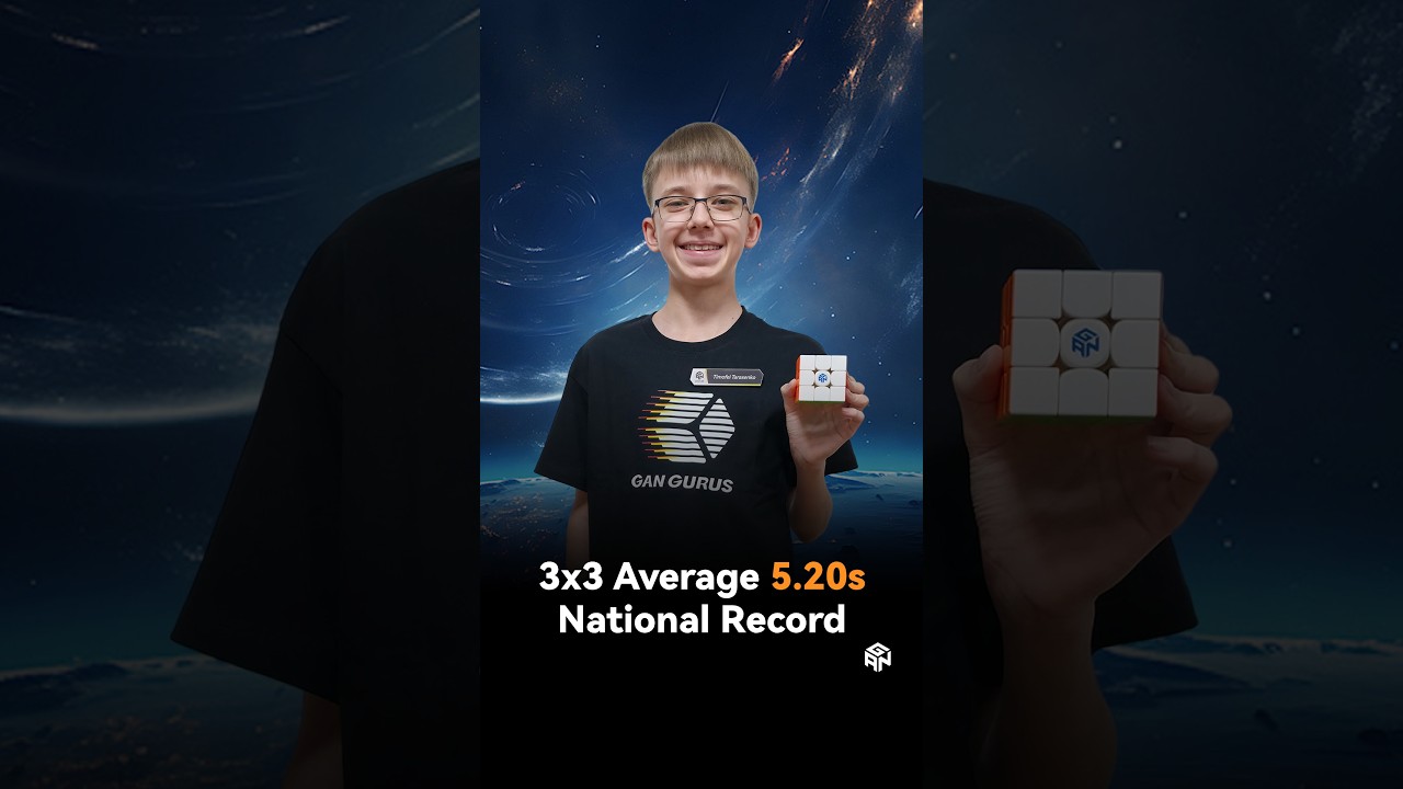 3x3 Average NR 5.20s | Timofei Tarasenko