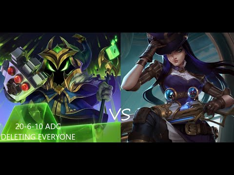 Veigar Vs Caitlyn Bot! DELETE them all #leagueoflegends #gaming #veigar #shaco #caitlyn #riotgames