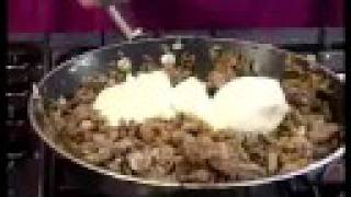 Beef stroganoff - Beef Recipes from Sophie Grigson
