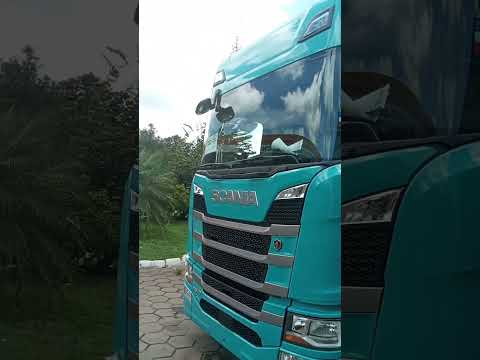 Scania Qualificada R540 sendo entregue em Salto Grande São Paulo#viajar #eosguripai #caminhão#scania