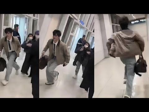 ENHYPEN’s Sunghoon Chased By Sasaengs At The Airport (Full Video)