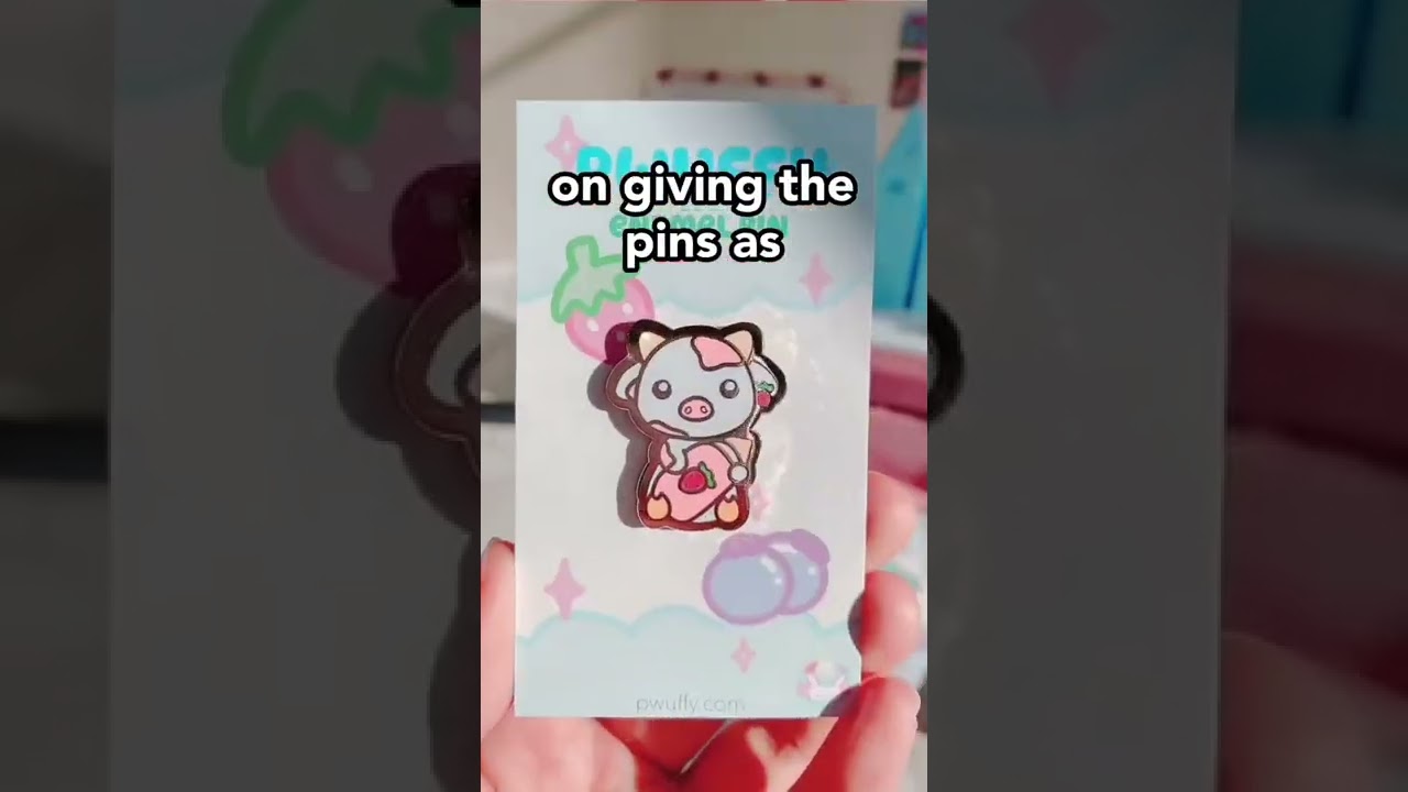 Learned a lesson the hard way 🎄💝 #shorts #enamelpins #smallbusiness