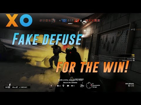 Rainbow Six Siege Highlights -  Fake Defuse for the Win!