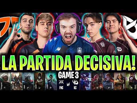 FNATIC DE RAZORK EN LA PARTIDA DECISIVA! 😱PUEDEN GANAR?🔥 | KC vs FNC Game 3 LEC 2026 ESPAÑOL IBAI