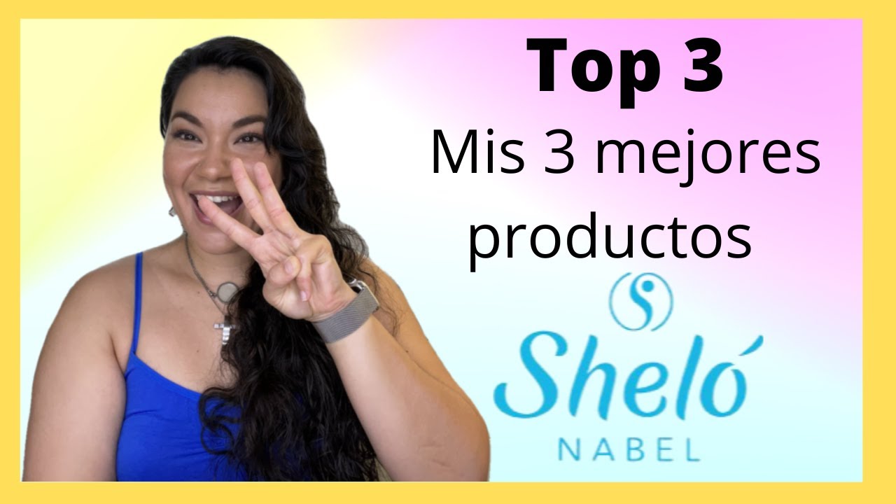 TOP 3 MIS MEJORES PRODUCTOS DE SHELO NABEL PARA ROSTRO