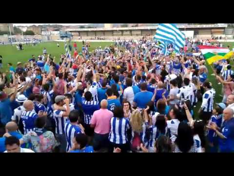 Afición Náxara tras derrota ante Peña Sport en ronda final playoffs Segunda B