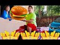 Wendy Pretend Play W Hamburger Drive Thru Restaurant Fast Food Toy Store