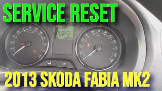 Download lagu How to Reset Service Indicator Light Skoda Fabia 2013 mk2 4k mp3