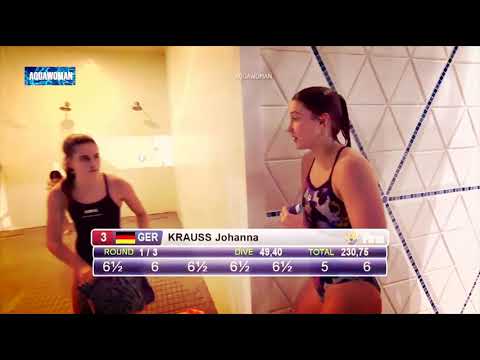 Johanna Krauss Germany l 1m Springboard   Junior Diving Championships