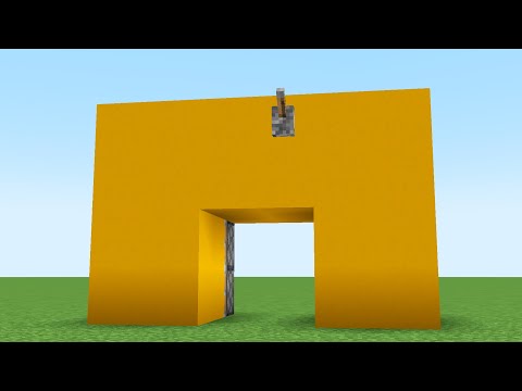 Unbelievable! Fastest Automatic Door in Minecraft