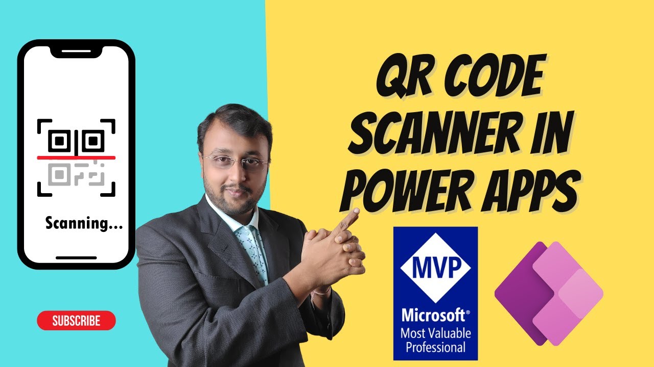 Scan QR Code using Power Apps