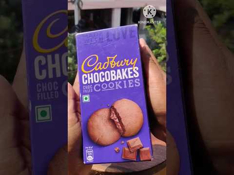 Cadbury ChocoBakes choco filled cookies🍪😋#cookies #cadbury #shorts