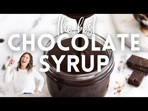 THE BEST Chocolate Syrup -- 5 Minute Recipe!