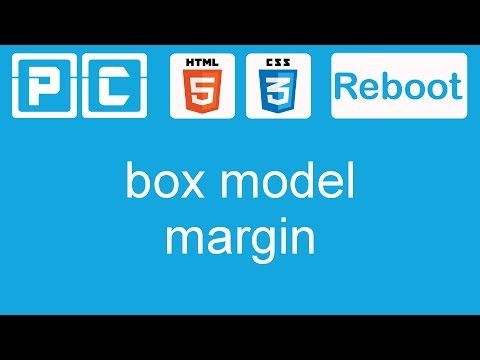 HTML5 and CSS3 beginners tutorial 17 - box model, margin