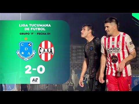 RESUMEN: Deportivo Aguilares 2-0 Santa Ana | Fecha 1 - Liga Tucumana de Fútbol 2026