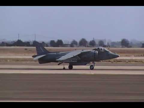 AV-8B Harrier short takeoff