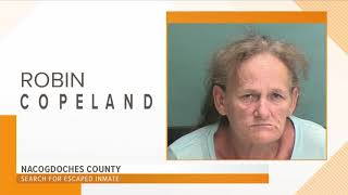Escaped Inmate Still At Large in Nacogdoches County