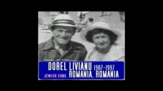 DOREL LIVIANU - Romania, Romania - Jewish Song - Studio recording 1980s New York -