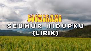 Download lagu Boomerang - Seumur Hidupku (Lirik) mp3