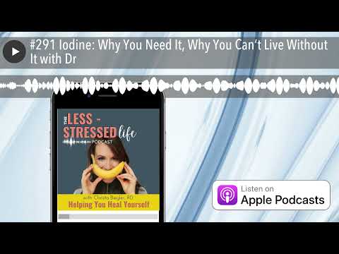 #291 Iodine: Why You Need It, Why You Can’t Live Without It with Dr