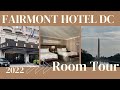 The Fairmont Washington DC Hotel Room Tour | 4th of July | Traveling to DC