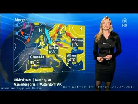 Claudia Kleinert 21.07.2011 - Wonderful weather Lady in black skirt and jacket