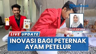Bantu Peternak Mojokerto, Program KKN Mahasiswa Untag Surabaya Ciptakan Sistem untuk Kandang Ayam
