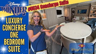 Luxury Concierge Suite #8534 Category 2A on the Wonder | Disney Cruise Line | FULL TOUR