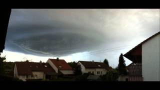 preview picture of video 'Gewitter über Vaihingen/Enz.wmv'