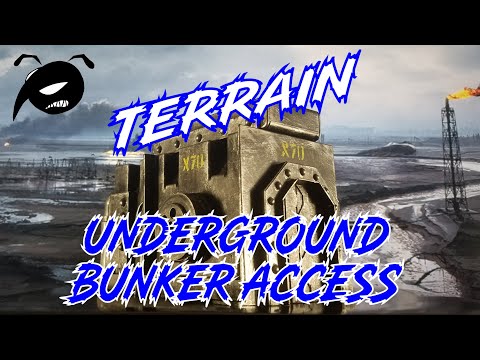Warhammer 40K Terrain: Bunker Entrance