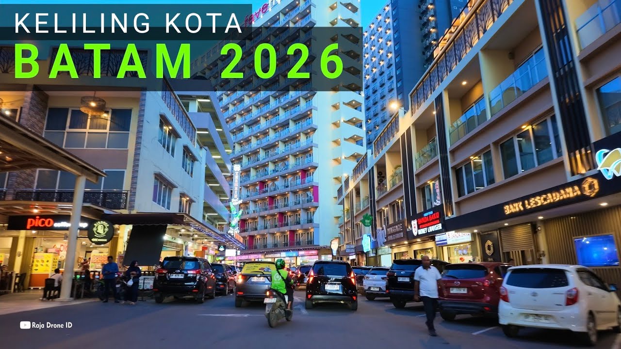 Keliling Kota Batam 2026, Melihat Suasana Kota Kota Sore Hari
