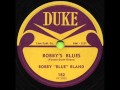 BOBBY BLUE BLAND  Bobby's Blues  78  1958