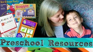 Preschool Homeschool Resources