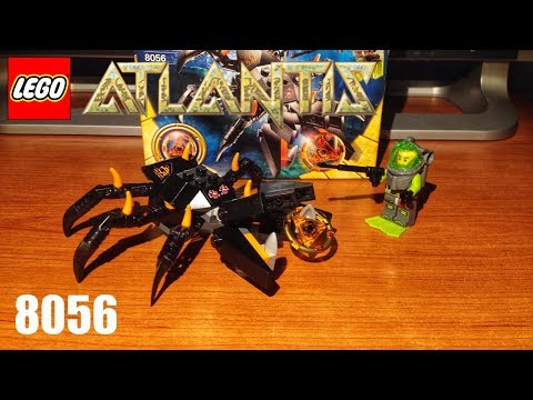Обзор LEGO Atlantis 8056 Столкновение с крабом-монстром