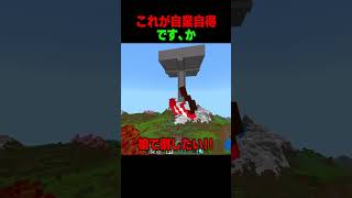 自業自得だなこれは #shorts  #マイクラ #マインクラフト