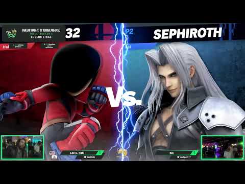 GameLab-Smash # 77 Haki (Mii Brawler) Vs Kei (Sephiroth)