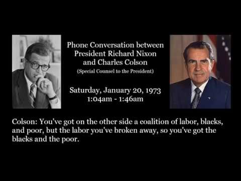 Nixon Tapes - Chuck Colson on the Democratic Party (01/20/1973)