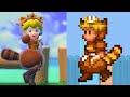 SMBX Mod 3D World Style Fire Tanooki Peach