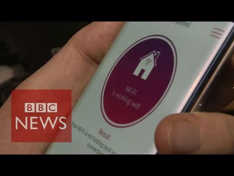 The app that tests your home wi-fi - BBC News