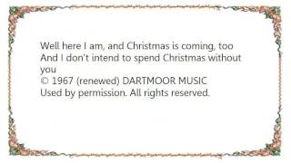 Claudine Longet - I Don&#39;t Intend to Spend Christmas Without You Lyrics