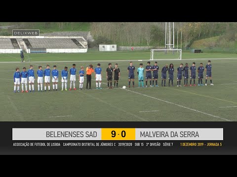 Belenenses SAD (9-0) Malveira da Serra [SUB15 J05]