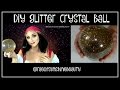 DIY Glitter Crystal Ball | Fortune Teller | Halloween | Rae of Sunshine Beauty