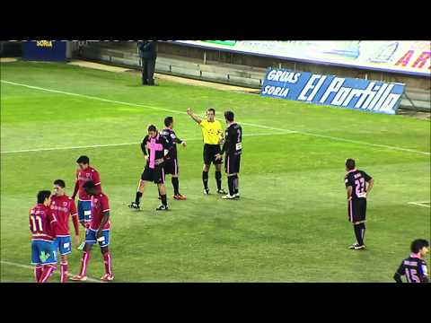 La Liga | Gol de Álvarez (2-1) en el CD Numancia - CE Sabadell | 02-12-2012 | J16