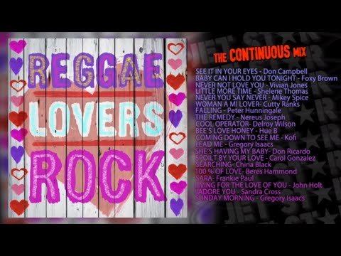 80s 90s Old School Lover's Rock Reggae Mix - Beres Hammond, Mikey Spice, Frankie Paul