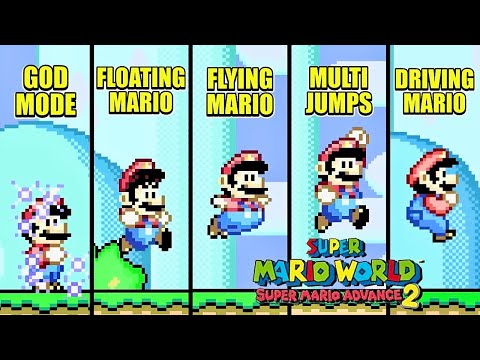 Funny & Amazing Super Mario Advance 2 Cheat Codes - GBA