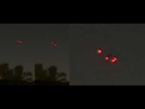 Strange lights captured in the sky over Arvada, Colorado