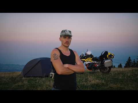 3 Tage Solo Motorrad Camping in der Schweiz