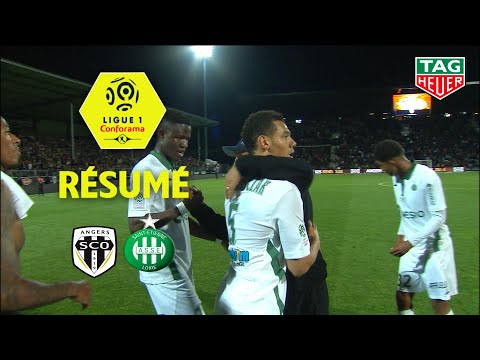 Angers SCO - AS Saint-Etienne ( 1-1 ) - Résumé - (SCO - ASSE) / 2018-19