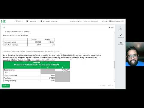 FAPS Preparing Statements Assessment 1 Part 2/2 - AAT AQ2022